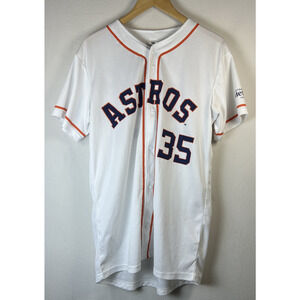 Houston Astros baseball MLB USA shirt jersey #35 Verlander Size small methodist